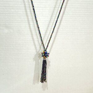 Dark Aurora Borealis Necklace #126 Jewelry